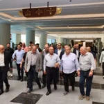 زيارة تفقدية لوزير النقل بمحطة قطارات بشتيل