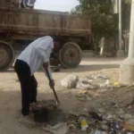 حملات نظافة وتمهيد طرق في يوسف الصديق بالفيوم