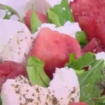 طريقة تحضير سلطة بطيخ بالجبنة القريش