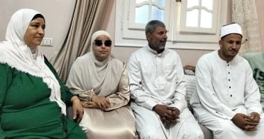 الطالبة زينات تفرح بفوزها الثانية على الجمهورية