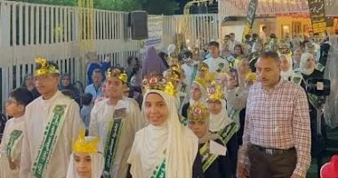زفة قرآنية في الدقهلية احتفالًا بحفظة القرآن الكريم