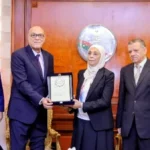 زيارة تهنئة للمستشارة هدى عيسى بمناسبة منصبها الجديد