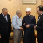 ابنة فاروق فلوكس تحتفي بوالدها بعد لقائه وزير الأوقاف